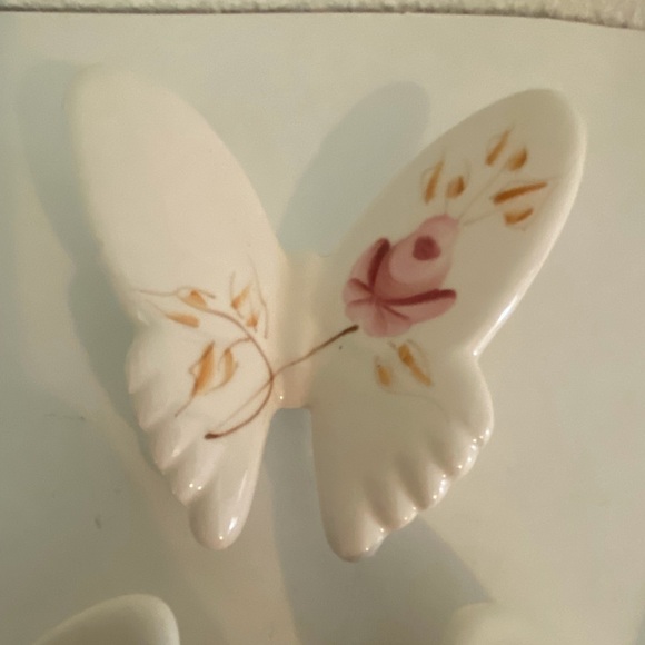 Vintage Lasting Products Porcelain Butterflies Wall Decor Cottage Gallery Wall - Picture 5 of 15